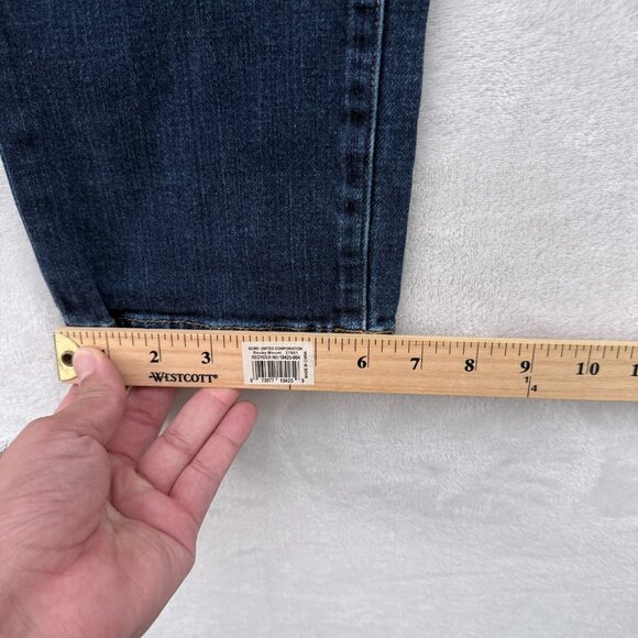 Frame Jeans Mens 34x32 Blue L'Homme Slim Stretch LMH0467 Baltic - Picture 8 of 13